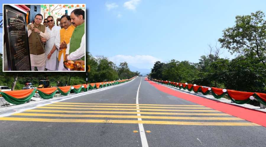 मुख्यमंत्री धामी के निर्देश पर 6 माह की तय समयावधि में पूरा हुआ रानीपोखरी पुल निर्माण कार्य