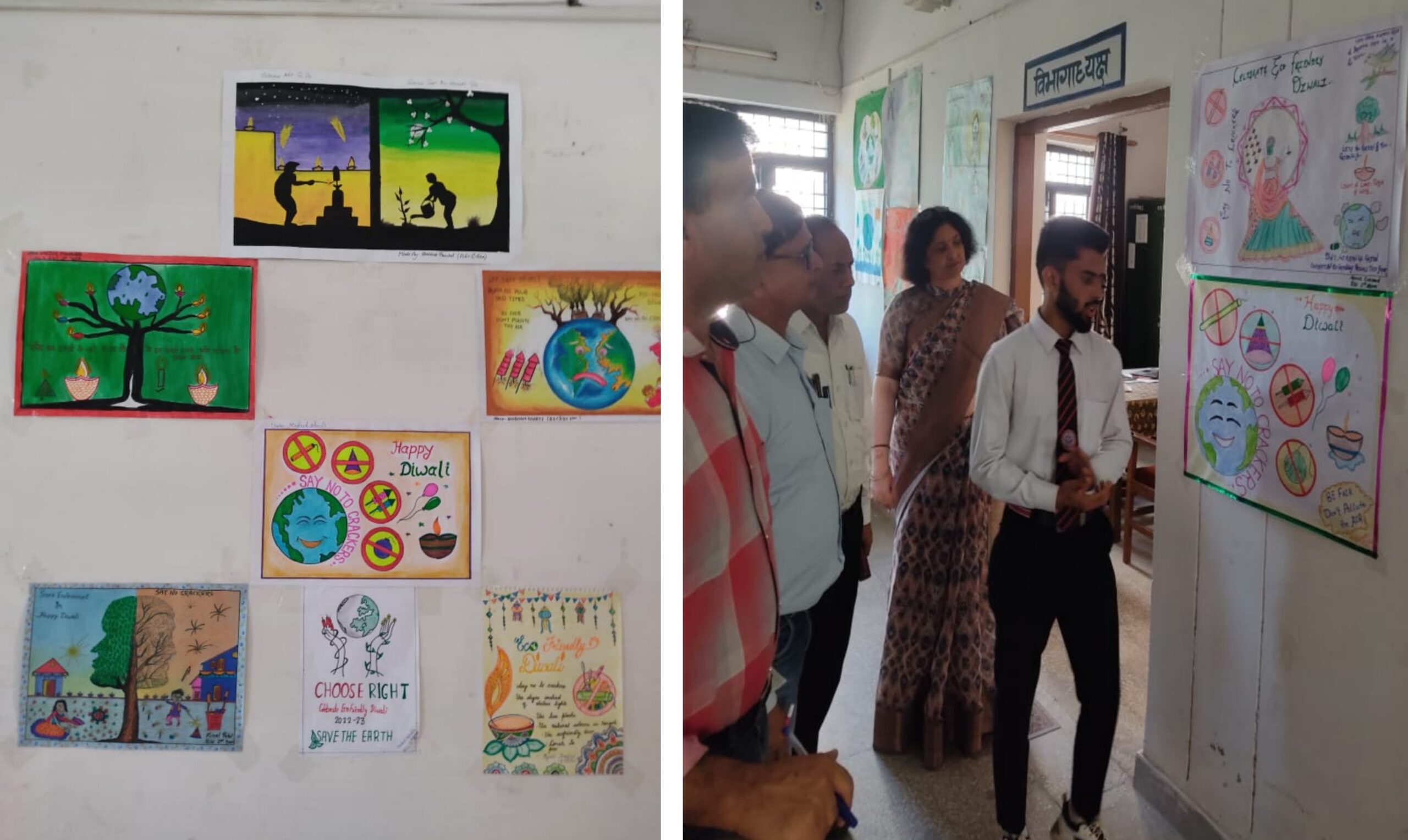 उत्तराखंड: डाकपत्थर डिग्री कॉलेज में ईको-फ्रेंडली दीपावली पोस्टर प्रतियोगिता, पर्यावरण संरक्षण का संदेश